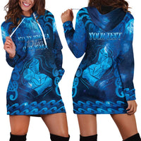 Personalised New Zealand Mother's Day Hoodie Dress Ko Te Whaea Te Takere O Te Waka LT05 - Polynesian Pride