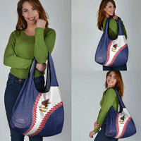 American Samoa Eagle Grocery Bag Polynesian Tribal Pattern Curve Style