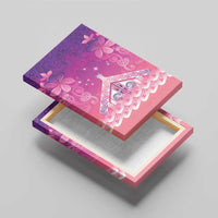 New Zealand Matariki Canvas Wall Art Maori Marae Purple Galaxy