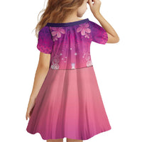 New Zealand Matariki Family Matching Tank Maxi Dress and Hawaiian Shirt Maori Marae Purple Galaxy