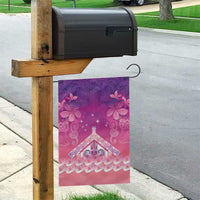 New Zealand Matariki Garden Flag Maori Marae Purple Galaxy