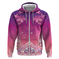 New Zealand Matariki Hoodie Maori Marae Purple Galaxy