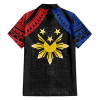 Philippines Independence Day Family Matching Long Sleeve Bodycon Dress and Hawaiian Shirt Proud To Be Pinoy LT05 - Polynesian Pride