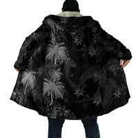 Hawaiian Honu And Surfboards Cloak Silver Style - Polynesian Pride