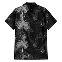 Hawaiian Honu And Surfboards Hawaiian Shirt Silver Style - Polynesian Pride