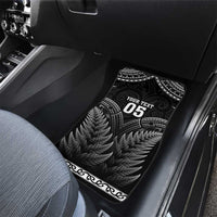 Custom New Zealand Maori Tiki Rugby Car Mats Go Aotearoa Maori Pattern