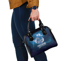 Federated States of Micronesia Veterans Day Shoulder Handbag May We Never Forget Freedom Isn't Free