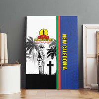 New Caledonia Armistice Day Canvas Wall Art Lest We Forget Flag Style