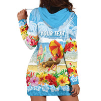 Personalised Hawaii Funny Thanksgiving Hoodie Dress Thankful From The Beach