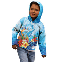 Polynesia Humpback Whale Kid Hoodie Ocean Style