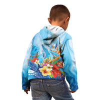 Polynesia Humpback Whale Kid Hoodie Ocean Style