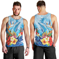 Polynesia Humpback Whale Men Tank Top Ocean Style