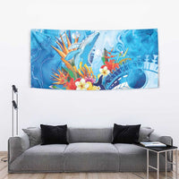 Polynesia Humpback Whale Tapestry Ocean Style