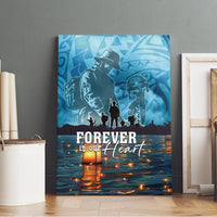 Hawaii Memorial Day Lantern Floating Canvas Wall Art Always In Our Hearts
