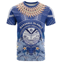 Marshall Islands Jemenei Day T Shirt Polynesian Tribal Tattoo Seashell Necklace