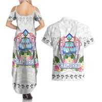 Guam Chamorro Liberation Day Couples Matching Summer Maxi Dress and Hawaiian Shirt 82nd Anniversary LT05 - Polynesian Pride