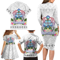 Guam Chamorro Liberation Day Family Matching Long Sleeve Bodycon Dress and Hawaiian Shirt 82nd Anniversary LT05 - Polynesian Pride