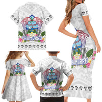 Guam Chamorro Liberation Day Family Matching Short Sleeve Bodycon Dress and Hawaiian Shirt 82nd Anniversary LT05 - Polynesian Pride