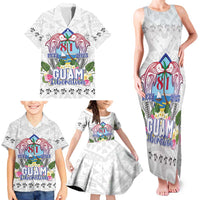 Guam Chamorro Liberation Day Family Matching Tank Maxi Dress and Hawaiian Shirt 82nd Anniversary LT05 - Polynesian Pride
