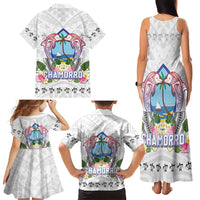 Guam Chamorro Liberation Day Family Matching Tank Maxi Dress and Hawaiian Shirt 82nd Anniversary LT05 - Polynesian Pride