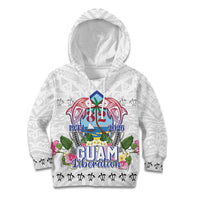 Guam Chamorro Liberation Day Kid Hoodie 82nd Anniversary LT05 Hoodie White - Polynesian Pride