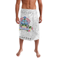 Guam Chamorro Liberation Day Lavalava 82nd Anniversary LT05 White - Polynesian Pride