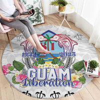 Guam Chamorro Liberation Day Round Carpet 81st Anniversary LT05