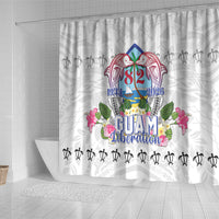 Guam Chamorro Liberation Day Shower Curtain 82nd Anniversary LT05 - Polynesian Pride