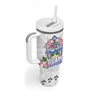 Guam Chamorro Liberation Day Tumbler With Handle 82nd Anniversary LT05 - Polynesian Pride
