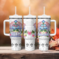 Guam Chamorro Liberation Day Tumbler With Handle 82nd Anniversary LT05 - Polynesian Pride