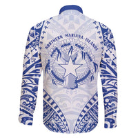 Northern Mariana Islands Liberation Day Family Matching Long Sleeve Bodycon Dress and Hawaiian Shirt 79th Anniversary LT05 - Polynesian Pride