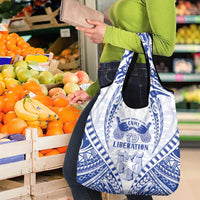 Northern Mariana Islands Liberation Day Grocery Bag 79th Anniversary