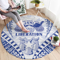Northern Mariana Islands Liberation Day Round Carpet 79th Anniversary