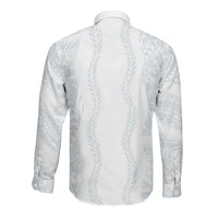 Samoa Lotu Tamaiti Long Sleeve Button Shirt Teuila With Tribal Motifs