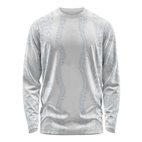Samoa Lotu Tamaiti Long Sleeve Shirt Teuila With Tribal Motifs