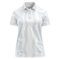 Samoa Lotu Tamaiti Women Polo Shirt Teuila With Tribal Motifs