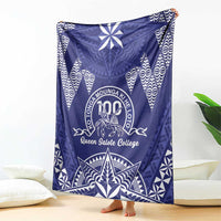 Queen Salote College Centenary Blanket Tongan Kupesi Pattern - Polynesian Pride