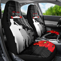 Pearl Harbor Remembrance Day Car Seat Cover USS Arizona In Memory With Polynesian Pattern LT05 - Polynesian Pride