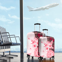 Fiji Luggage Cover Masi Tapa Pattern Red LT05 - Polynesian Pride