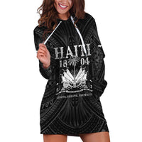 Haiti 1804 Hoodie Dress Polynesian Silver Neg Maron