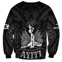 Haiti 1804 Sweatshirt Polynesian Silver Neg Maron