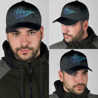 Aotearoa New Zealand Classic Cap Koru Fern Blue Gradient - Polynesian Pride