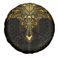 Polynesia Spare Tire Cover With Christian Cross LT05 - Polynesian Pride