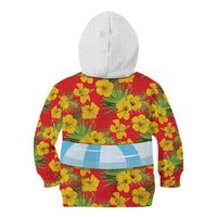 Polynesia Santa Claus Costume Kid Hoodie Tropical Vibe