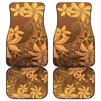 Tiare Tahiti Car Mats Brown Polynesia Motifs - Polynesian Pride