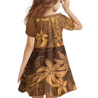 Tiare Tahiti Family Matching Puletasi and Hawaiian Shirt Brown Polynesia Motifs - Polynesian Pride