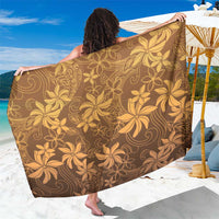 Tiare Tahiti Sarong Brown Polynesia Motifs - Polynesian Pride