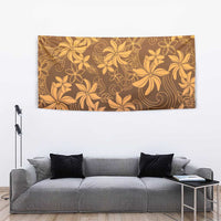 Tiare Tahiti Tapestry Brown Polynesia Motifs - Polynesian Pride