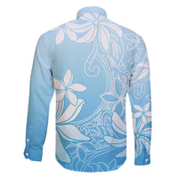 Tiare Tahiti Family Matching Puletasi and Hawaiian Shirt Blue Polynesia Motifs - Polynesian Pride
