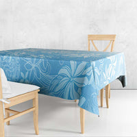 Tiare Tahiti Tablecloth Blue Polynesia Motifs - Polynesian Pride